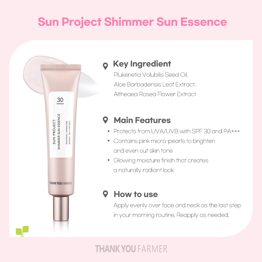 Sun Project Shimmer Sun Essence 40ml